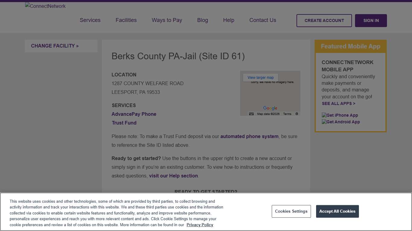 Berks County PA-Jail ConnectNetwork